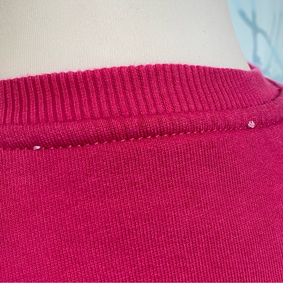 Birger Christensen Berry pink Iris Rotate Sunday crewneck sweatshirt sweater - Picture 9 of 12